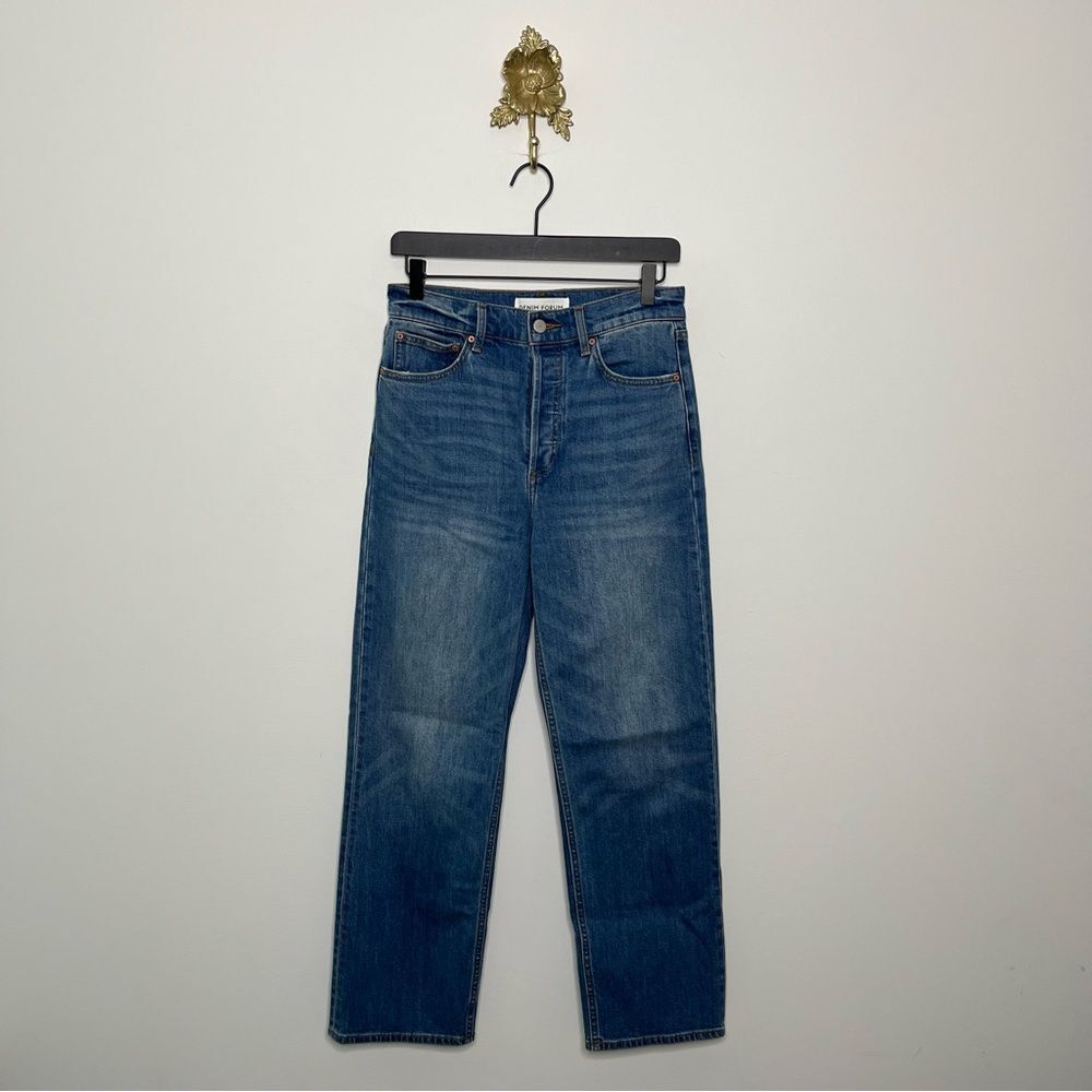 Aritzia Denim Forum Arlo High Rise Straight Leg Jeans